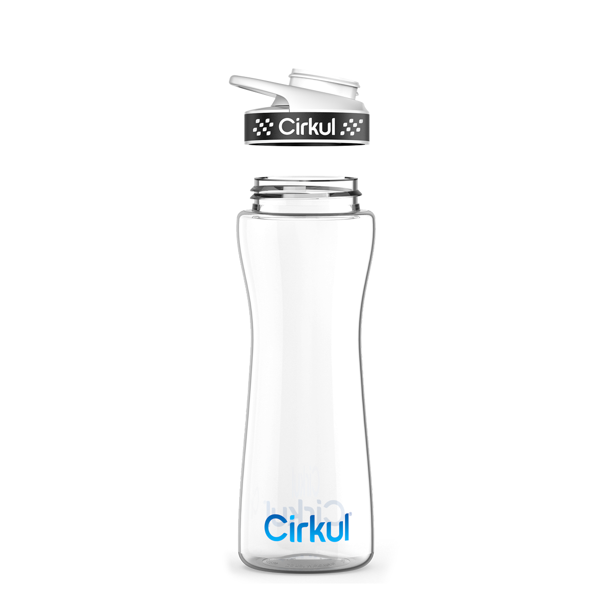 22oz. Plastic Bottle & Comfort Grip Lid K9