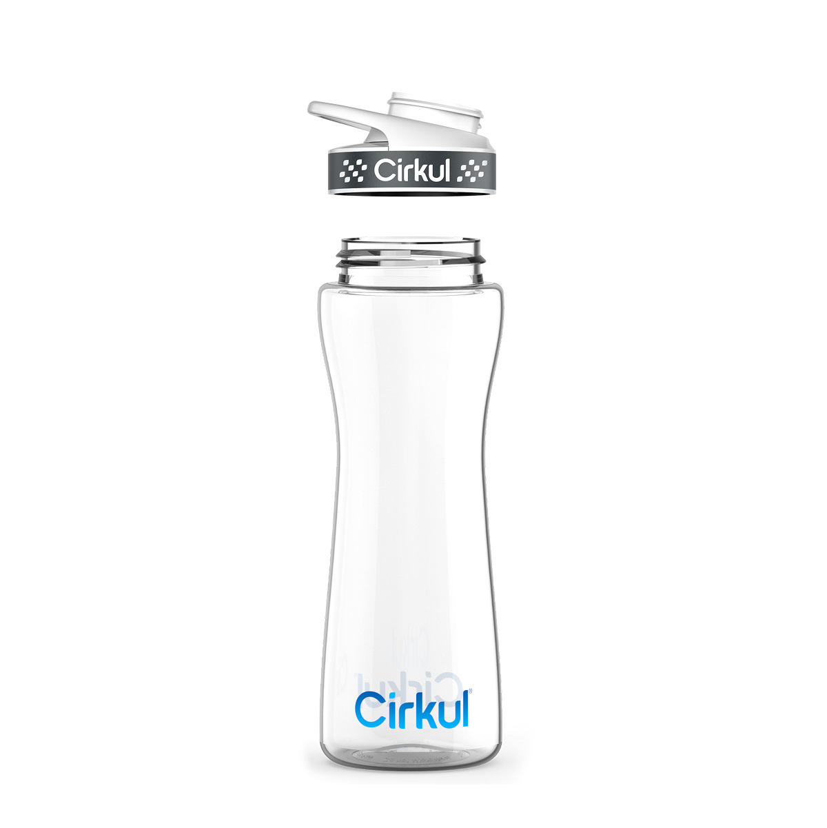 22oz. Plastic Bottle & Comfort Grip Lid K9