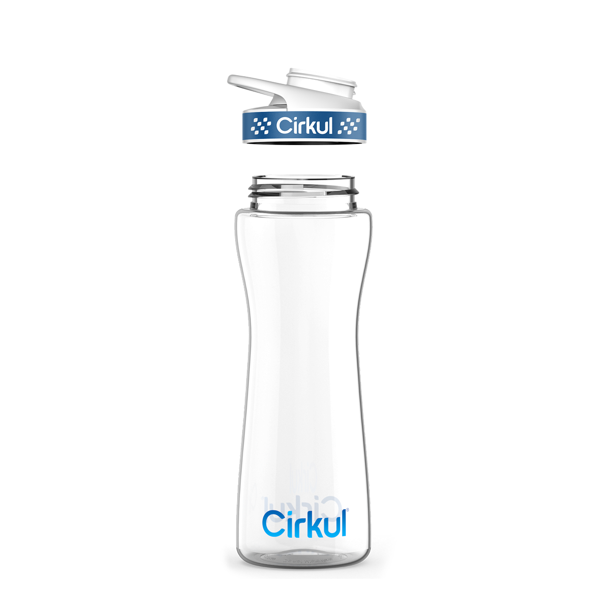 22oz. Plastic Bottle & Comfort Grip Lid K9