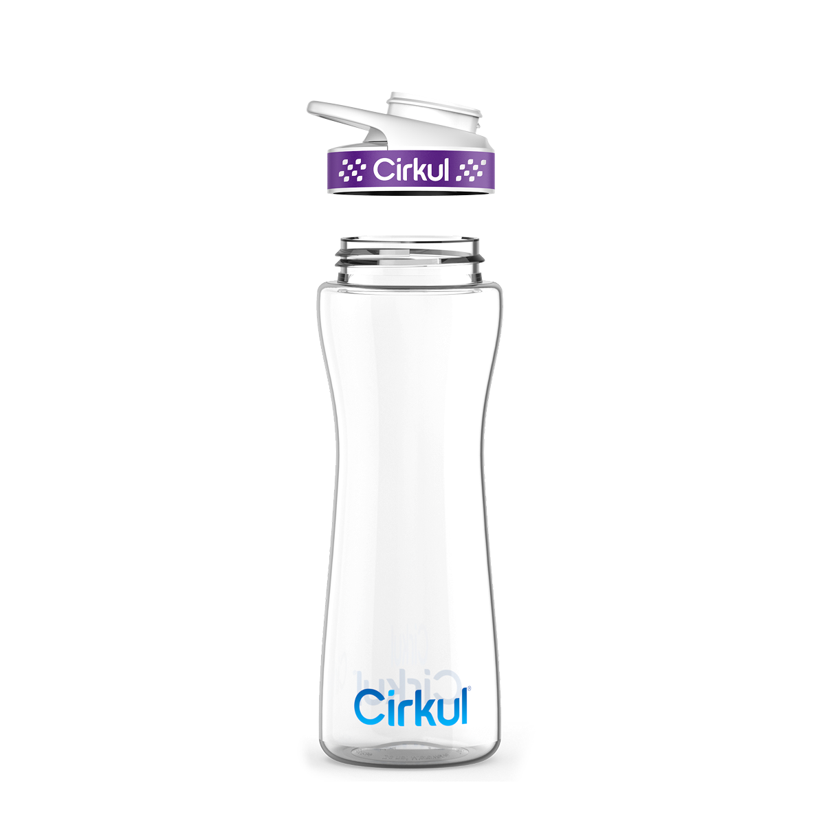 22oz. Plastic Bottle & Comfort Grip Lid K9
