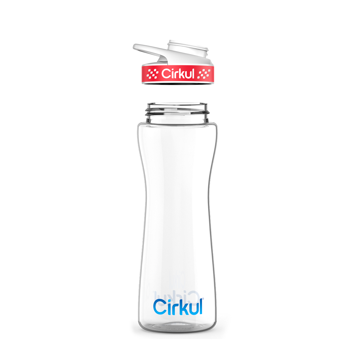 22oz. Plastic Bottle & Comfort Grip Lid K9
