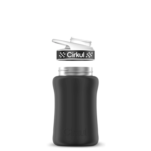 12oz. Stainless Steel Bottle & Comfort Grip Lid M8