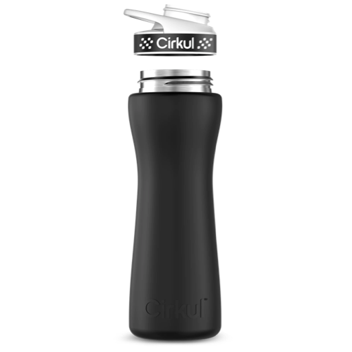 22oz. Stainless Steel Bottle & Comfort Grip Lid A6