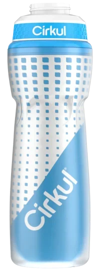 22oz. Insulated Squeeze Plastic Bottle & Sport Lid F6