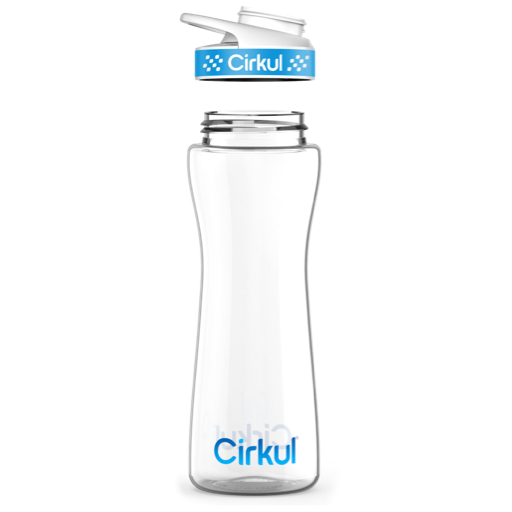 22oz. Plastic Bottle & Comfort Grip Lid P4