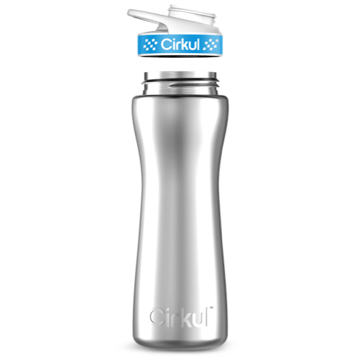 22oz. Stainless Steel Bottle & Comfort Grip Lid A6