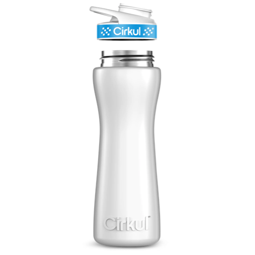 22oz. Stainless Steel Bottle & Comfort Grip Lid A6