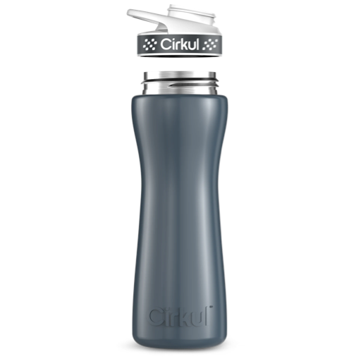 22oz. Stainless Steel Bottle & Comfort Grip Lid A6