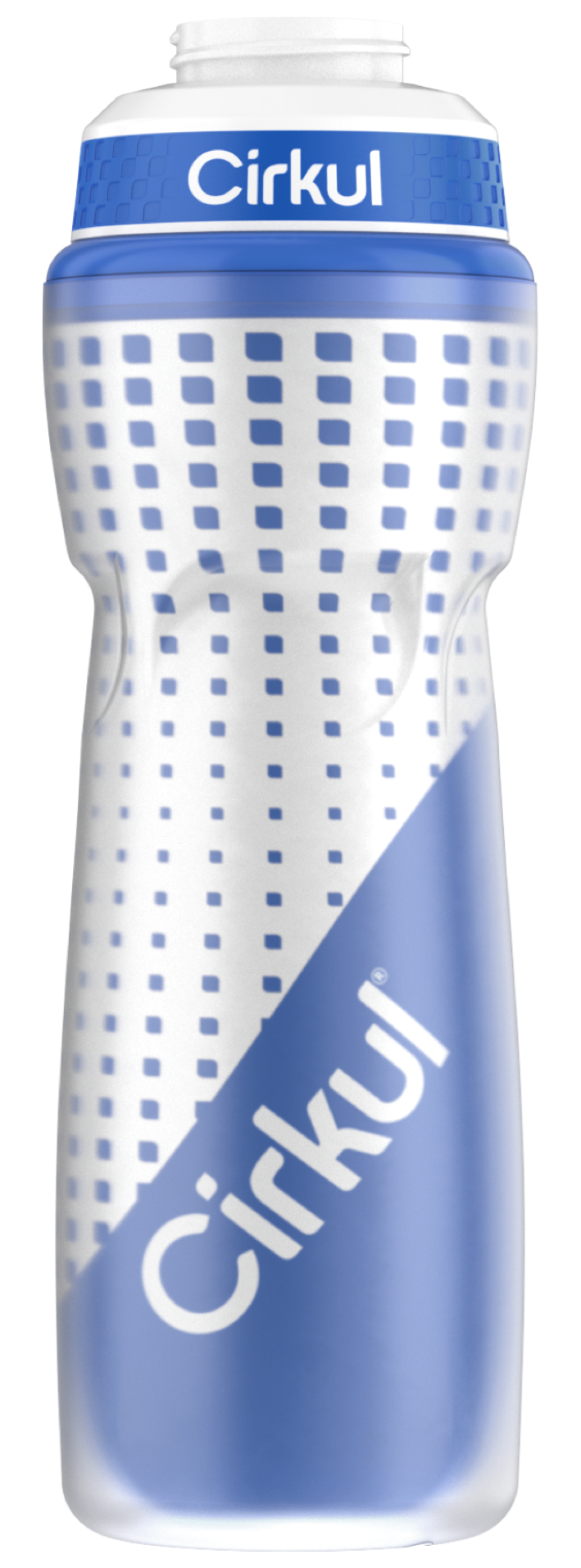 22oz. Insulated Squeeze Plastic Bottle & Sport Lid F6