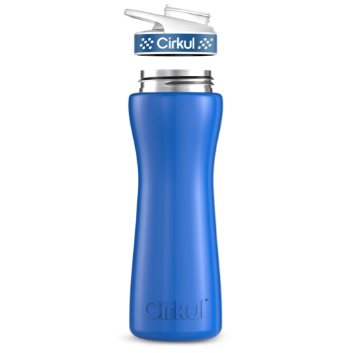 22oz. Stainless Steel Bottle & Comfort Grip Lid J0