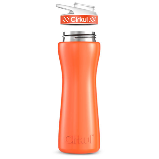 22oz. Stainless Steel Bottle & Comfort Grip Lid A6