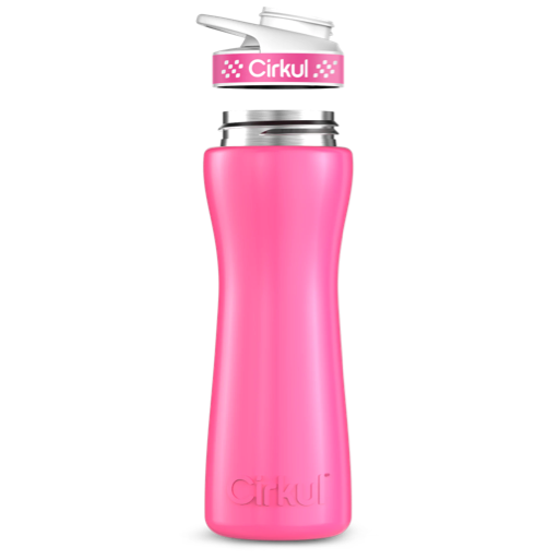 22oz. Stainless Steel Bottle & Comfort Grip Lid J0