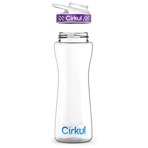 22oz. Plastic Bottle & Comfort Grip Lid P4