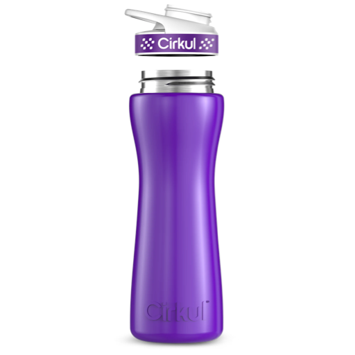 22oz. Stainless Steel Bottle & Comfort Grip Lid A6
