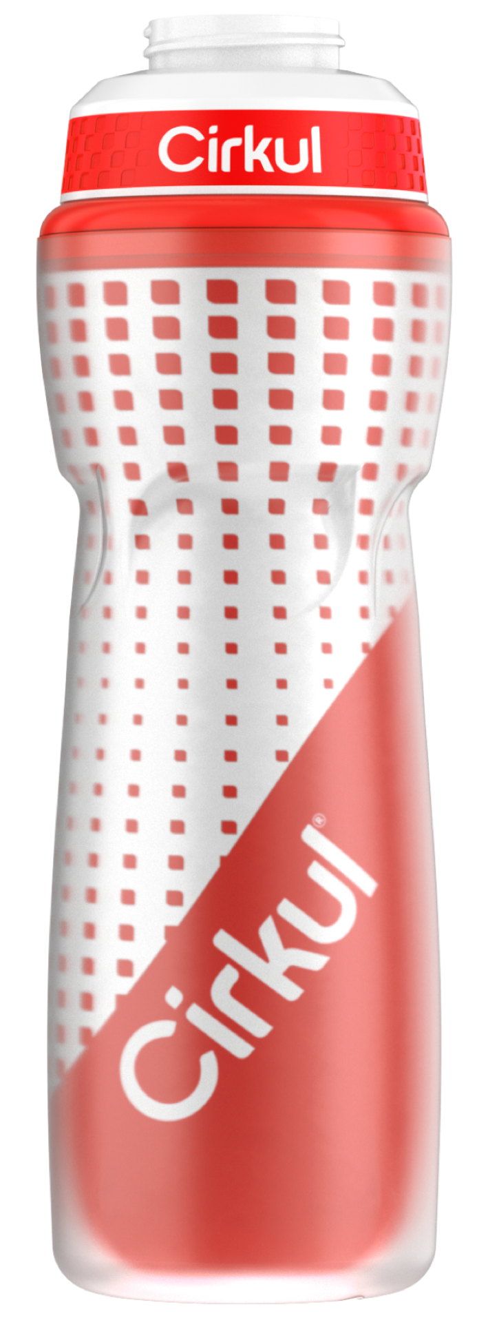 22oz. Insulated Squeeze Plastic Bottle & Sport Lid F6