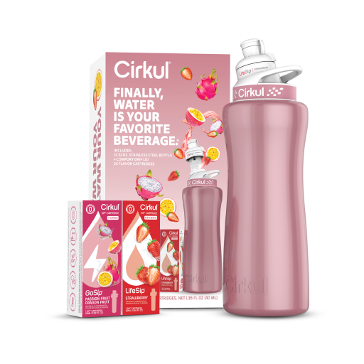 32oz. Rose Gold Stainless Steel Bottle Starter Kit V1