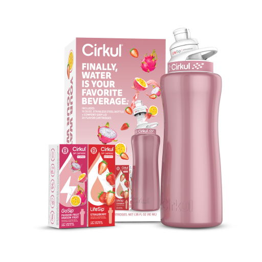 32oz. Rose Gold Stainless Steel Bottle Starter Kit V1