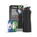 32oz. Matte Black Stainless Steel Bottle Starter Kit D9